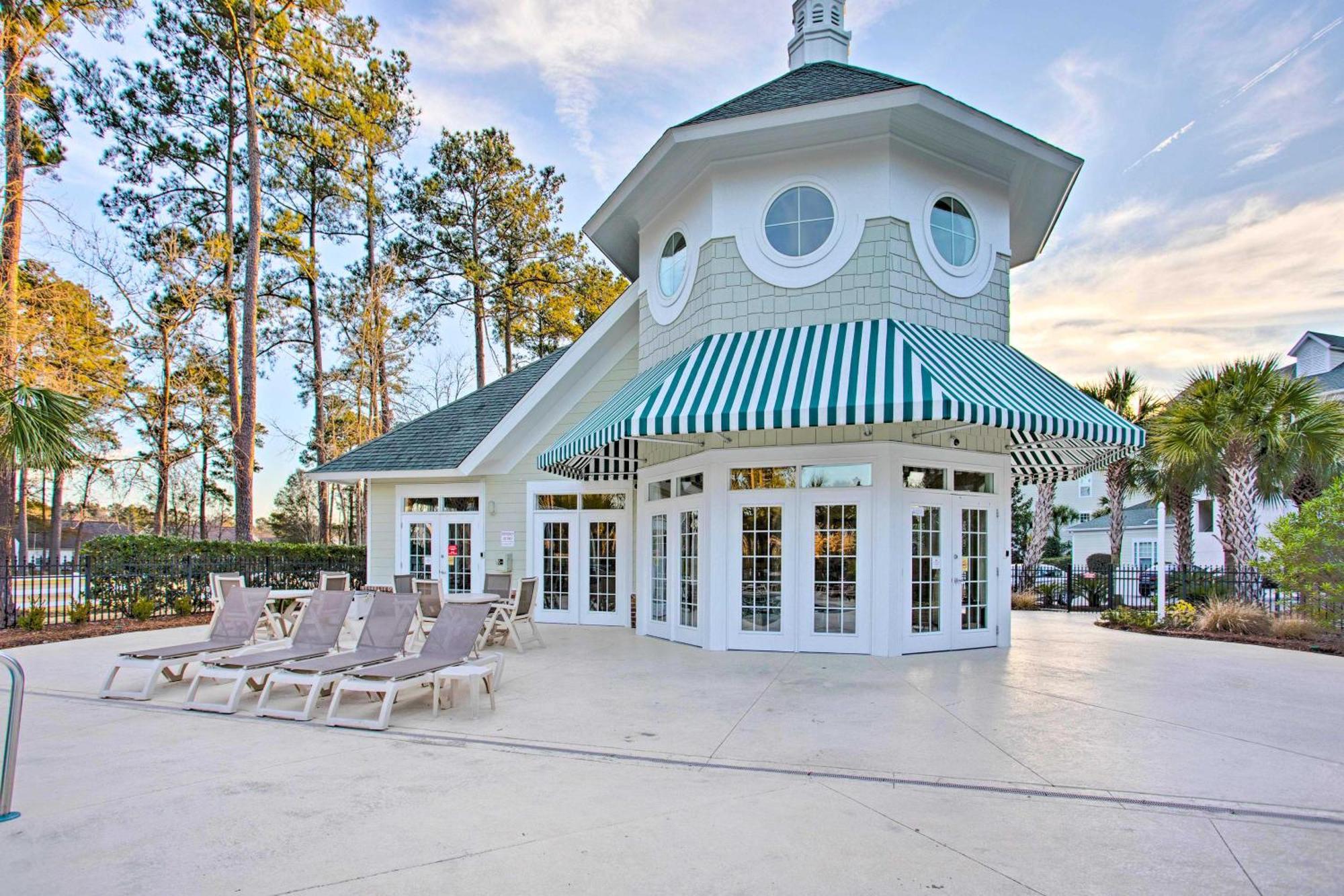 Myrtle Beach Golf Retreat With Balcony And Resort Pool Exterior photo